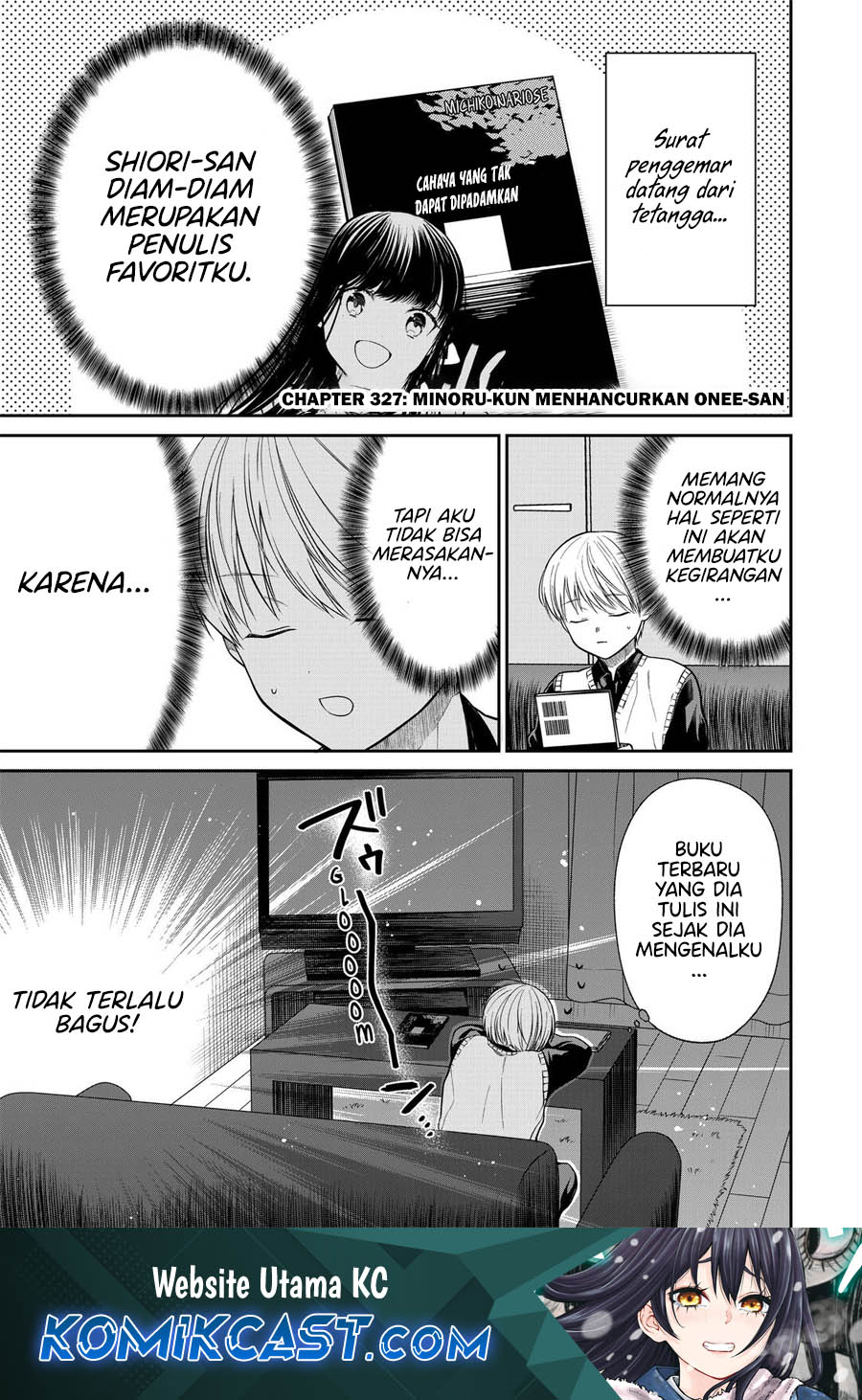 Danshi Koukousei wo Yashinaitai Onee-san no Hanashi chapter 327